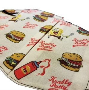 Handmade Kids Spongebob Reversible Breathe Easy Facemask
